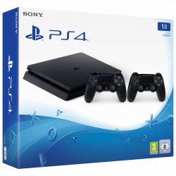 PlayStation 4 Slim 1Tb (РОСТЕСТ) + 2й геймпад